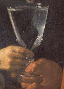 Diego Velazquez Detail of the water seller of Sevilla painting